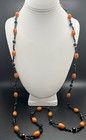 Vintage Art Deco Era 45” Length Flapper Bead Strand Necklace — photo 3