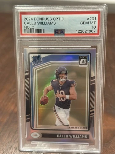 2024 Optic Caleb Williams Holo Rookie PSA 10