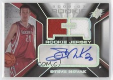 2006-07 SPx Rookie Jersey Auto 612/1199 Steve Novak #151 Auto 4n6