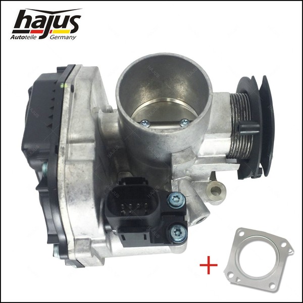 Original Hajus Drosselklappe Stutzen Mit Dichtung VW Lupo Polo 1.4 16V AHW AKQ-image