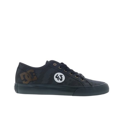 DC 43I Manual DC02960025-GRYBLK Mens Gray Skate Inspired Sneakers Shoes