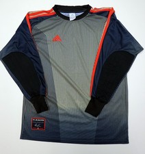 Vintage Bayern 2003 Kahn Goalkeeping Trikot Adidas Signed M