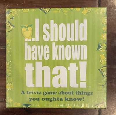 I Should Have Known That | Hygge Games | SEALED BOX | Popular!