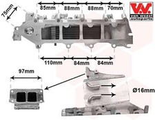 VAN WEZEL 58004376 Ladeluftkühler LLK Turbokühler Kühler 