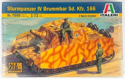 Italeri 7050 Sd.Kfz. 186 Sturmpanzer IV 'Brummbar' 1/72 Scale Plastic Model Kit
