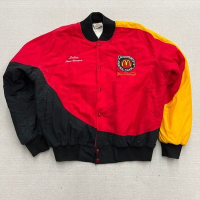 Vintage McDonalds Racing Team Bill Elliott Jacket 94 NASCAR Bomber