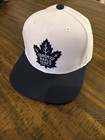 NHL Toronto Maple Leafs Fitted SnapBack Hat Cap Mitchell & Ness Blue & White — photo 1