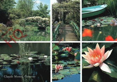 Ansichtskarte - Giverny, Maison De Claude Monet, Le Jardin D'Eau