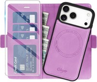 HandyhüLle 2 In 1 Abnehmbare PU Leder Wallet Standfunktion FüR Iphone 17 Pro