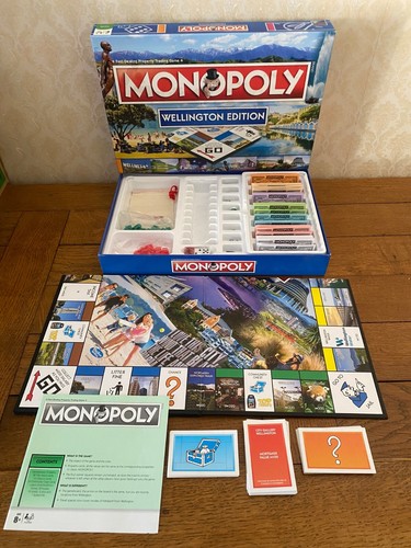 Monopoly Wellington, Gioco da Tavolo Nuova Zelanda