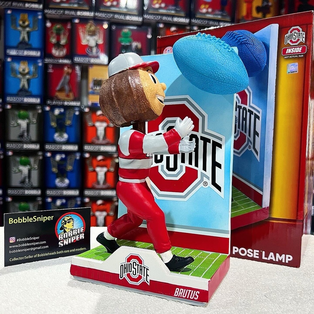 BRUTUS Buckeye Ohio State Buckeyes Light Up Ball NCAA