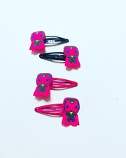 Handmade Hair Bows - Marvel - Vision - Hair Clips 1