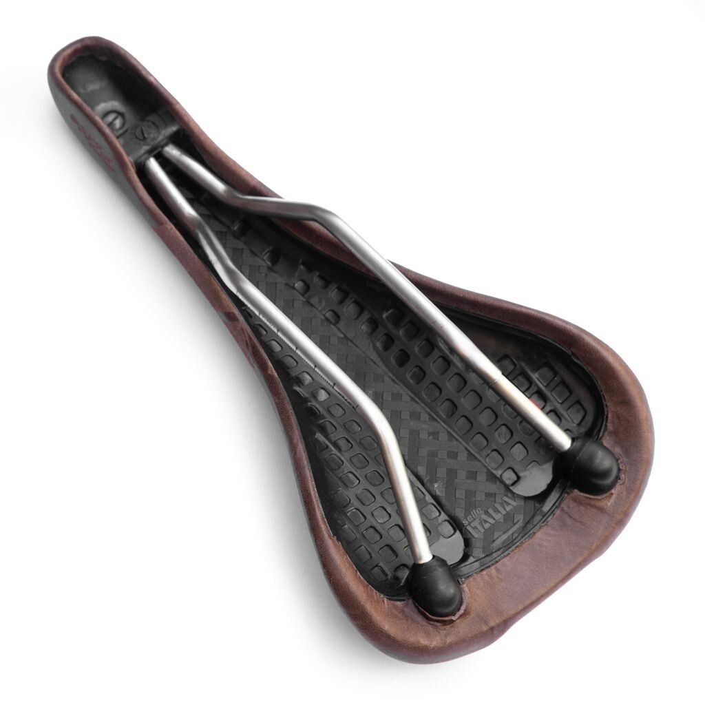 SELLE ITALIA Milano Flite Bullitt Saddle Brown Ti316 Leather