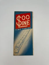 Soo Line Time Table June 1958
