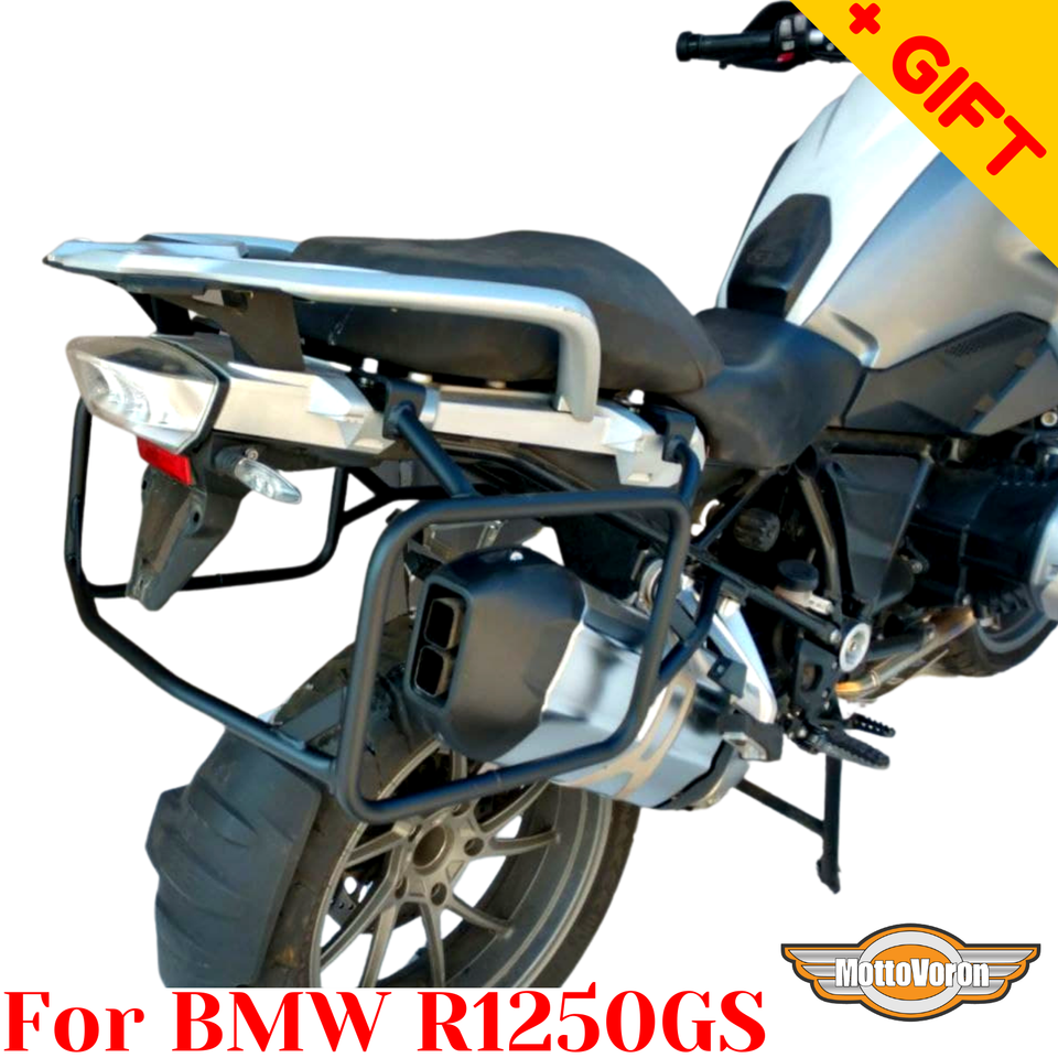 For 2020 BMW R1250GS Side Carrier R 1250 GS Pannier Rack for cases or ...