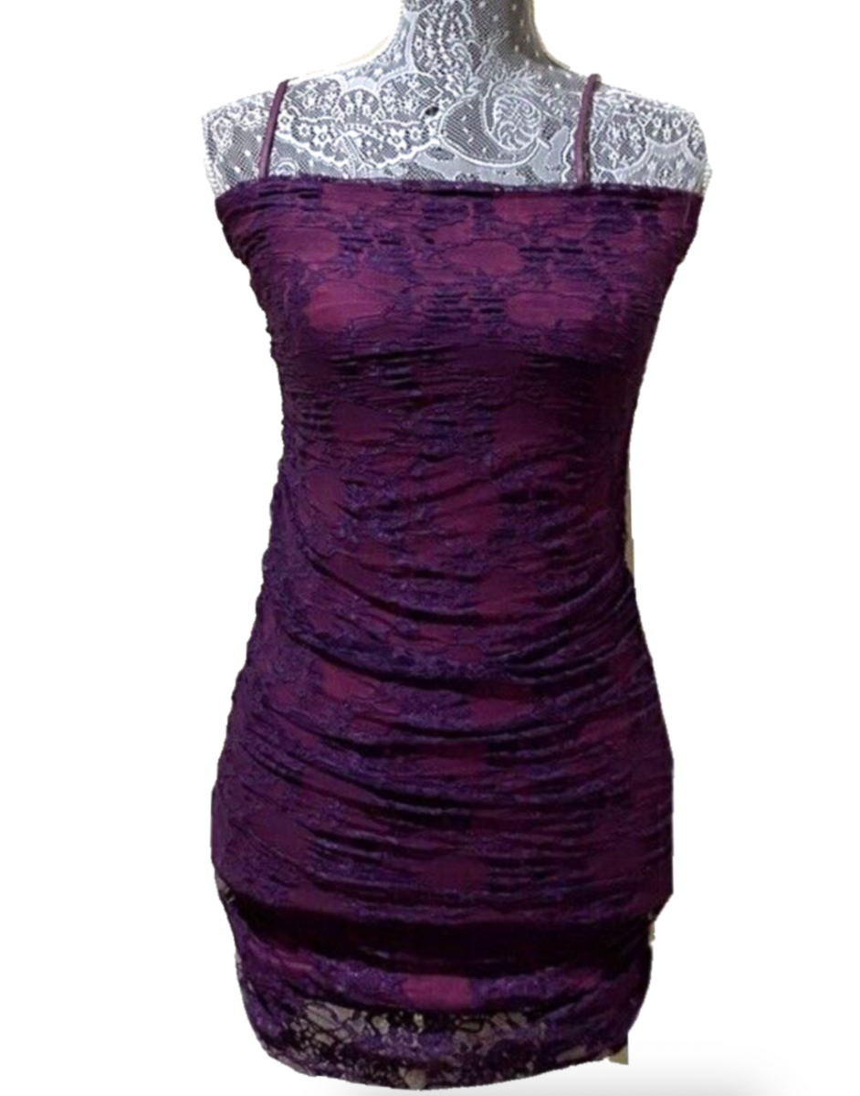 green emerald velvet dress Ruched Fitted Tank Dress in Longer Length 14 / Black/White main image 0