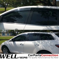 Wellvisors Window Visors 07-12 Mazda Cx-7 Side Deflectors Deflectors