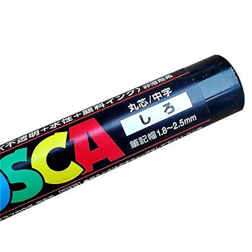 White Posca Water Based Non Toxic Paint Pen Marker for Marking Queen