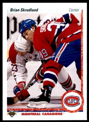 1990-91 Upper Deck Brian Skrudland . Montreal Canadiens #93
