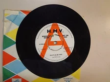 OUTLAWS:(J.Meek)Valley Of The Sioux-Crazy Drums-U.K. 7" 61 H.M.V.45-POP 927 Demo