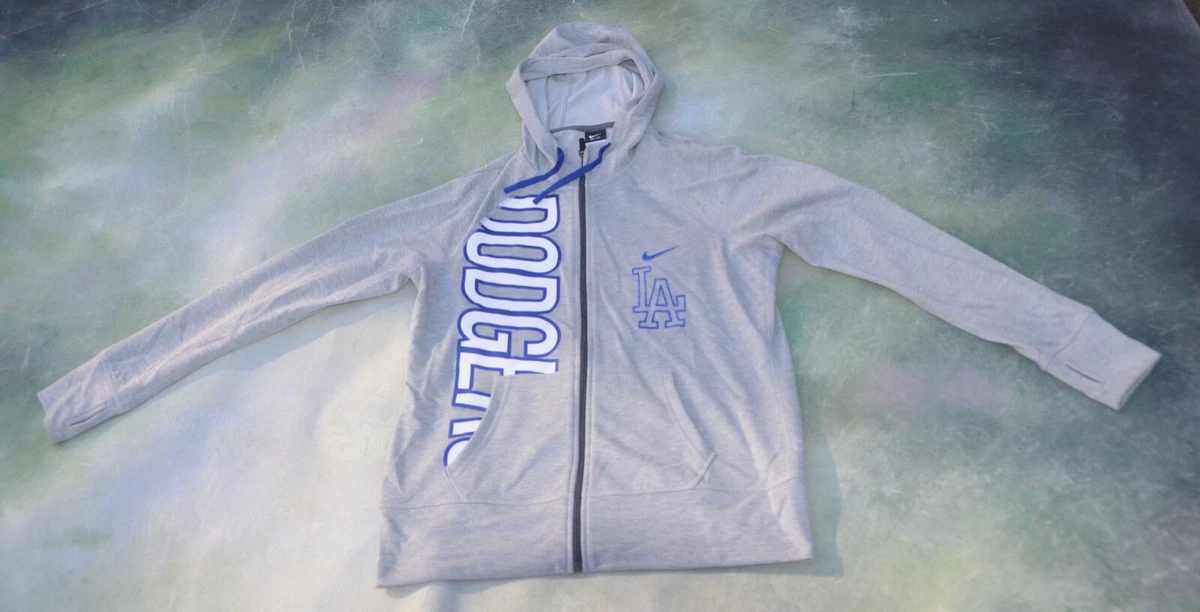 Nike MLB Los Angeles Dodgers Women s Full Zip Hoodie Jacket Size L