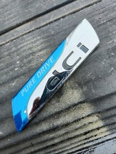 NISSAN PURE DRIVE dci (VARIOUS MODELS) TAILGATE BADGE..
