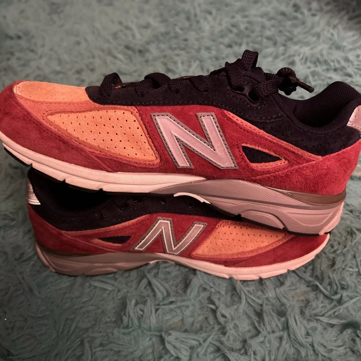 New Balance 990 V4 Burgundy Men Sneakers- SZ 15 New Balance 990v4 Burgundy - M990BU4 for Sale | Authenticity  main image 4