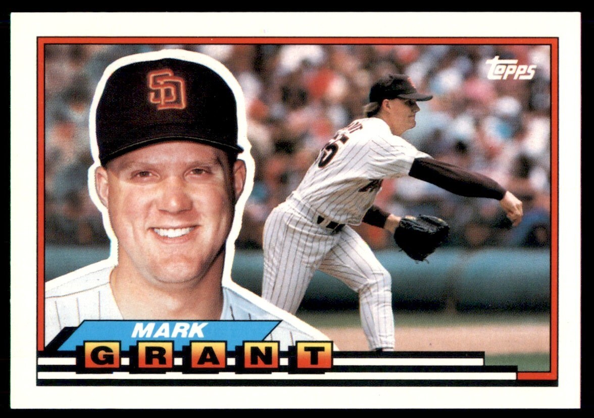 1989 Topps Big #154 Mark Grant