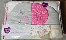 Parents Choice Nursery Set, 3 Piece Set, Pink Elephant NIP