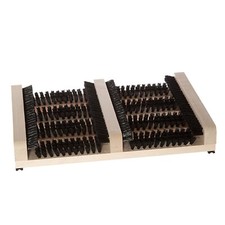 Boot Scraper / Shoe Scrubber - Doormat Scraper with Brush