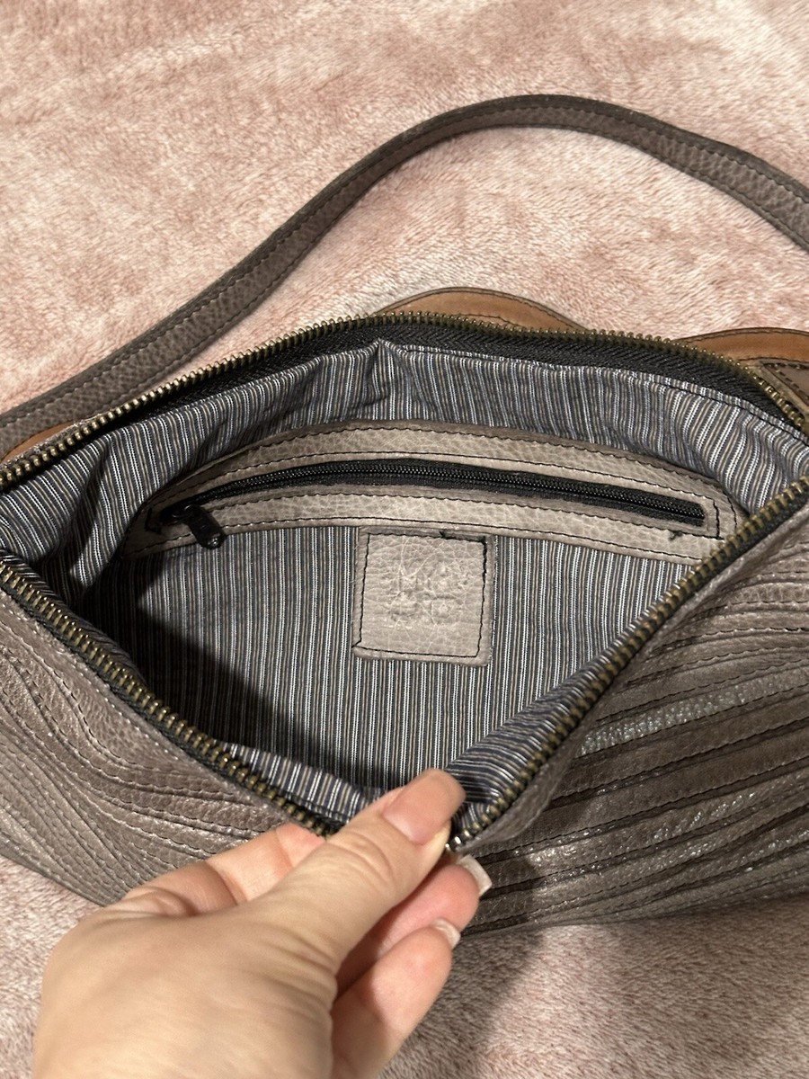 ショルダーバッグ・ポシェット Majo Grey Leather Shoulder Bag MAJO Leather Shoulder Bag Gray | eBay