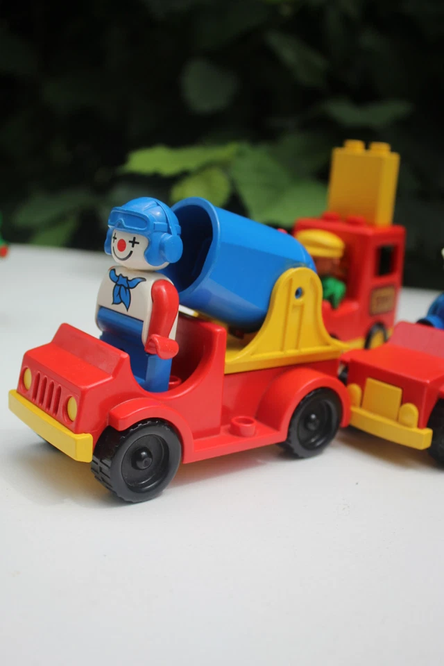 LEGO Duplo camion poubelle Hélicoptère clown 2613 2626 2650 2661 2619 - Photo 4/4