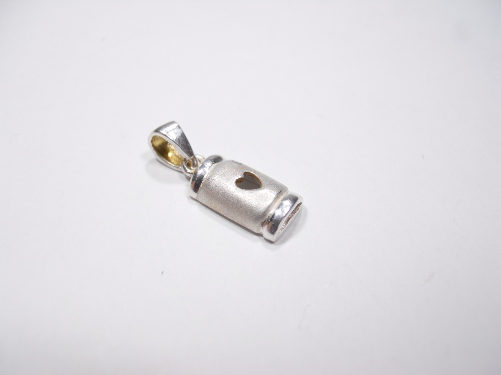 VINTAGE RECTANGULAR OPEN HEART CLEAR STONE STERLI… - image 10