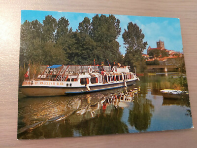 Postkarte Passagierschiff Bernard Palissy 2 Croisieres sur La Charente Frankreic