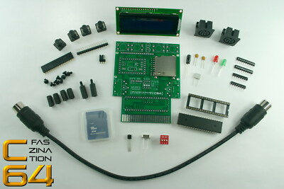  ️FaszinationC64 | SD-Karte an Commodore 64, SD2IEC mit Display, BAUSATZ |#2031