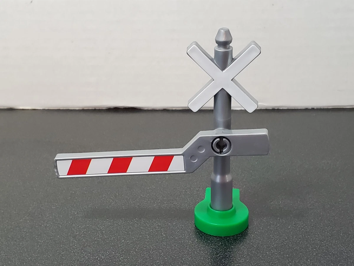 Railroad crossing store gate toy