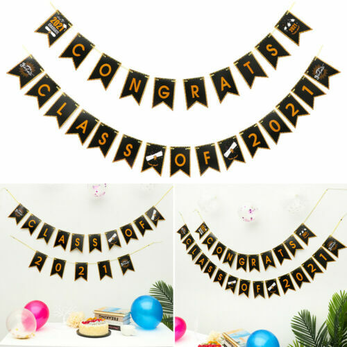 Personalised Graduation Bunting Banner - 3-Meter Long Decoration For Exams, Parties, And Celebrations