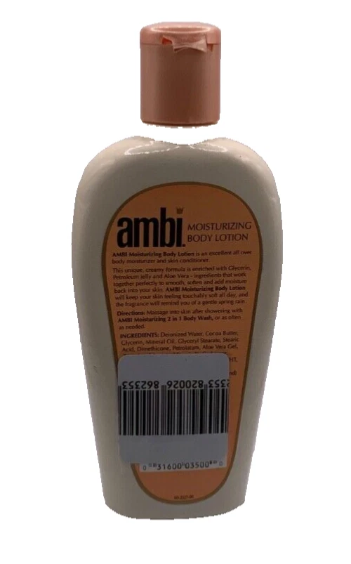 Loción corporal hidratante Ambi de colección para todo tipo de piel 8 oz Foto 2 de 2