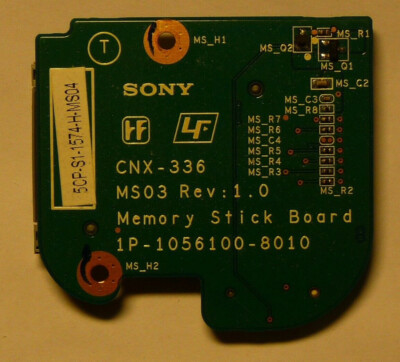 Memory Stick Board CNX-336 MS03 Card Reader Sony PCG-7D1M 7G1M VGN-FS315M FS415