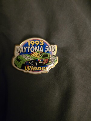 Dale Jarrett #18 Interstate Batteries 1993 Daytona 500 Winner Hat Pin