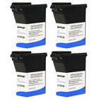 PITNEY BOWES DM50 DM55 DM60 K700 COMPATIBLE FRANKING INK CARTRIDGE BLUE - 4 PACK