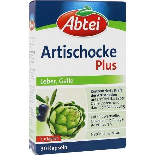 PERRIGO DEUTSCHLAND GMBH ABTEI Artischocke Plus Kapseln TF 30 ST PZN 17944047