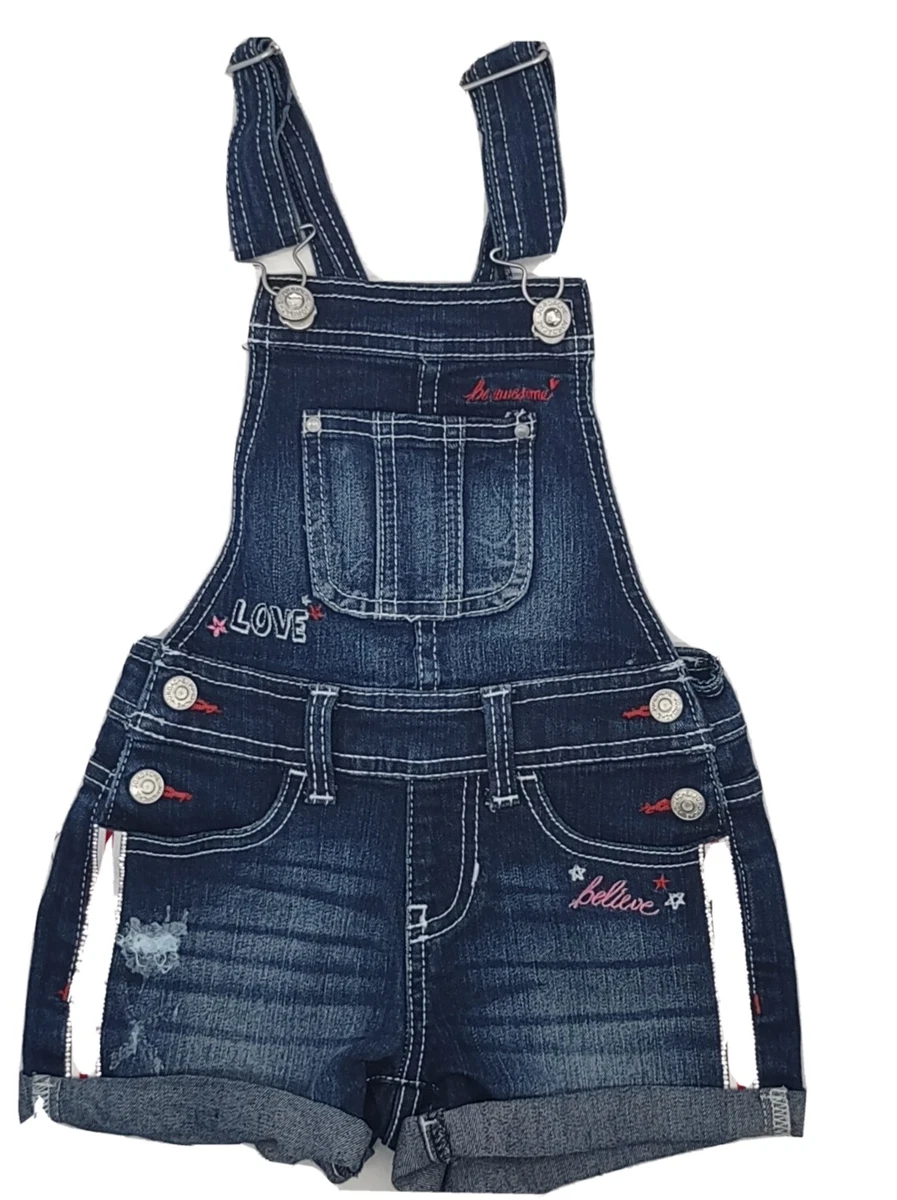 Denim jumper for kids sales