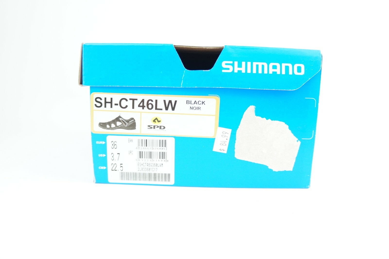 shimano ct46lw casual cycling shoes