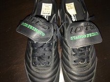 Lotto Stadio Primato Indoor Soccer Shoes K-Leather US 6.5 Fits Like 7