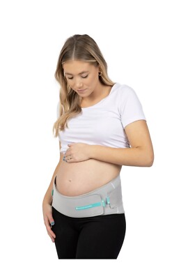 Body After Baby Gray Premium Pregnancy Support Belt - Niner The Niner: Pregnancy Support Belt | My Body After Baby main image 4