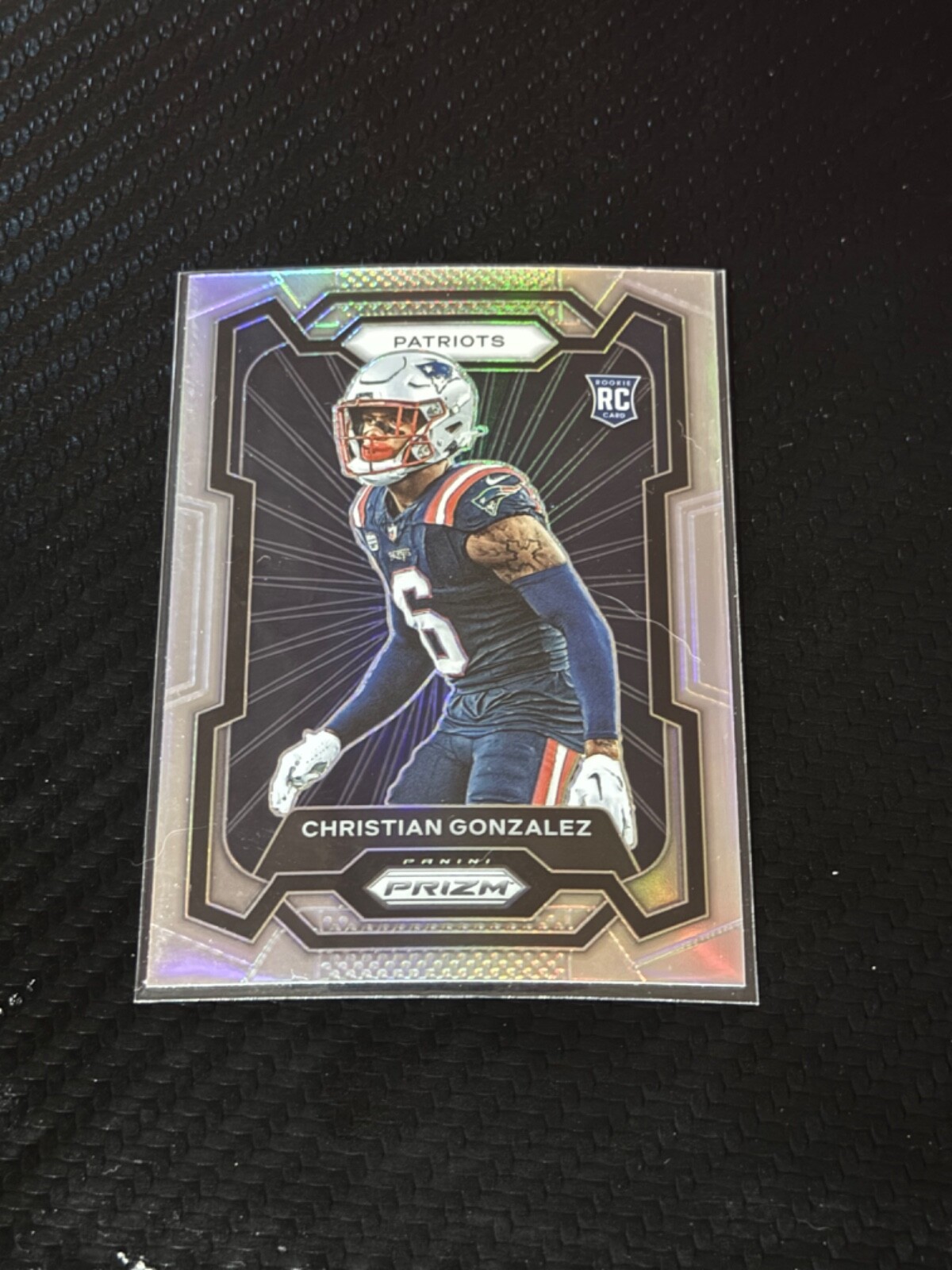 2023 Panini Prizm - Rookie Variation Silver Prizm #341 Christian Gonzalez (RC)