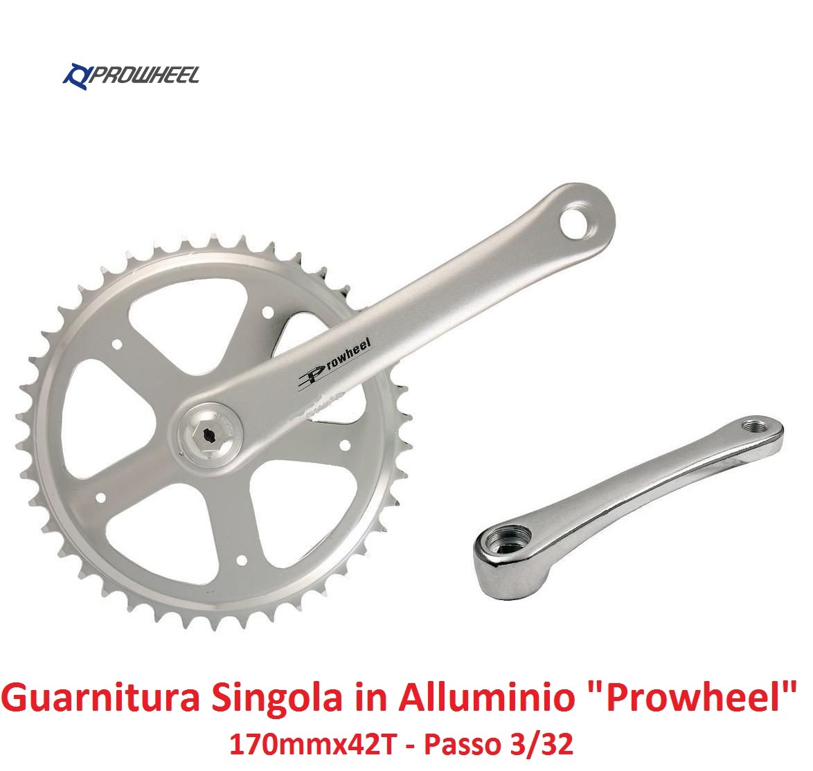 Guarnitura Campagnolo Centaur 10 Velocità 52/39 172,5 Mm, Powertorque, Nuova In Scatola, Italia