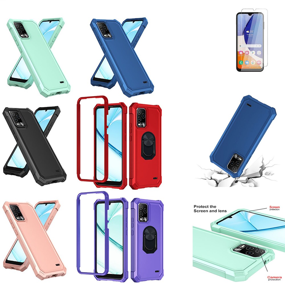 Shockproof 360 Full-Body Phone Case for Blu View 5 Pro B170D