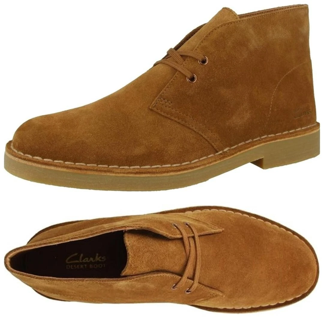 Clarks Originals STUNNING OAKMOSS SUEDE Desert Boot 2 ORTHOLITE MEN UK 9 G 43 M